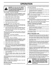 Husqvarna 10530SBE Snow Blower Owners Manual, 2006,2007,2008 page 13