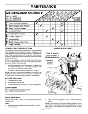 Husqvarna 10530SBE Snow Blower Owners Manual, 2006,2007,2008 page 14