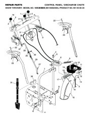 Husqvarna 10530SBE Snow Blower Owners Manual, 2006,2007,2008 page 22