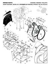 Husqvarna 10530SBE Snow Blower Owners Manual, 2006,2007,2008 page 28