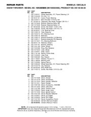 Husqvarna 10530SBE Snow Blower Owners Manual, 2006,2007,2008 page 31