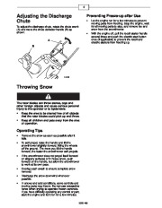 Toro 38537 Toro  CCR 3650 GTS Snowthrower Owners Manual, 2005 page 9