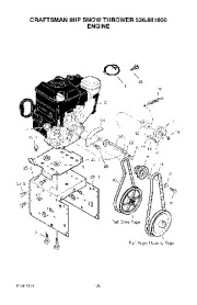 Craftsman 12E114-0268-E1 Craftsman 536.881800 Owners Manual page 38