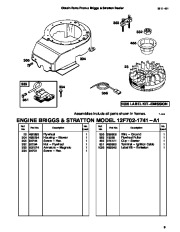 Toro 53080 Lawn Vacuum, 9 cu. ft. Parts Catalog, 1997, 1998 page 9