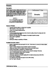 Toro Commercial Products Aftercut Appearance Troubleshooting Guide 00076SL Rev A page 16